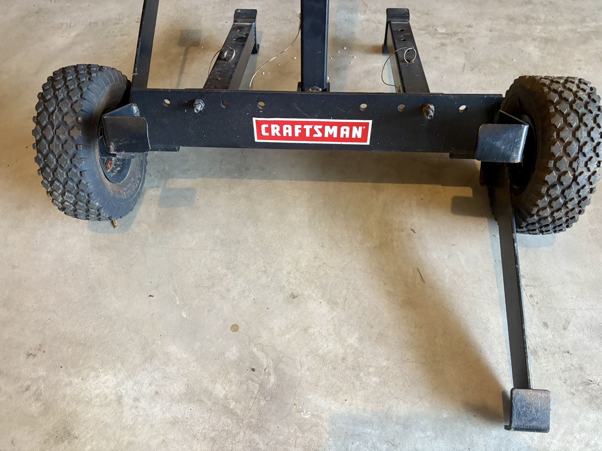 Craftsman lift for riding mower 