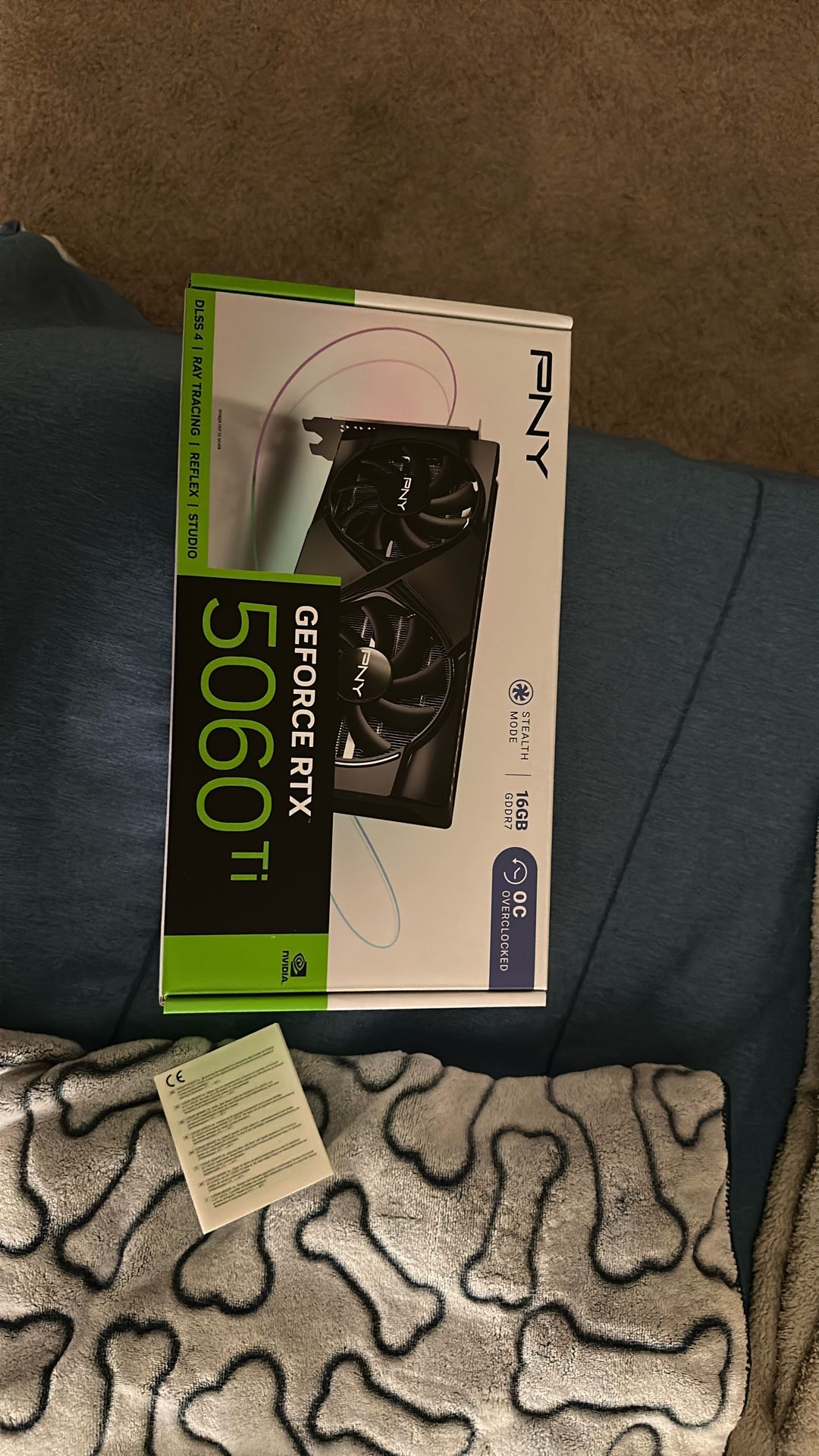 PNY RTX 5060 Ti 16gb Model (new)