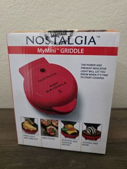 Nostalgia MyMini Personal Electric Griddle