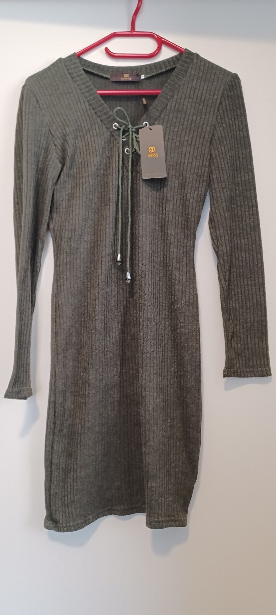New Body Dress Army Green Women's Size Small 