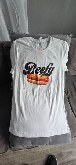 Beefy Hot Dog Graphic T-Shirt