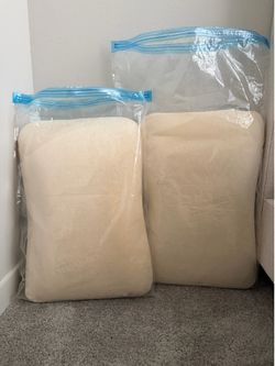 Two tempur pedic pillows for sale - excellent condition