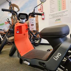 Liva Electric Moped eMoped Ebike Electric Bicycle E Bike Motorcycle Scooter 