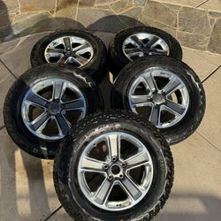 Premium Jeep Sahara 18inch wheels  & Tires