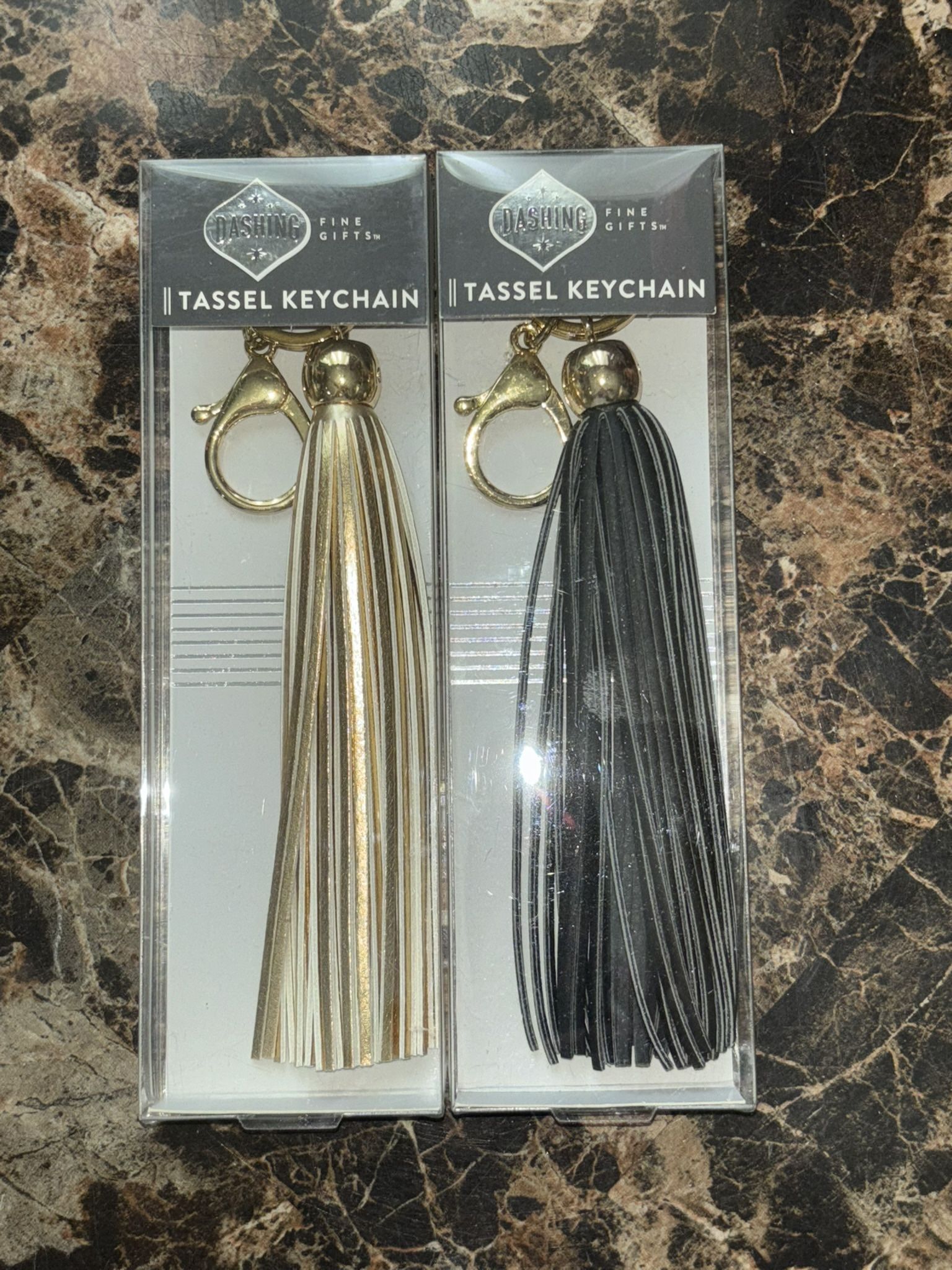 2 PC TASSEL KEYCHAIN