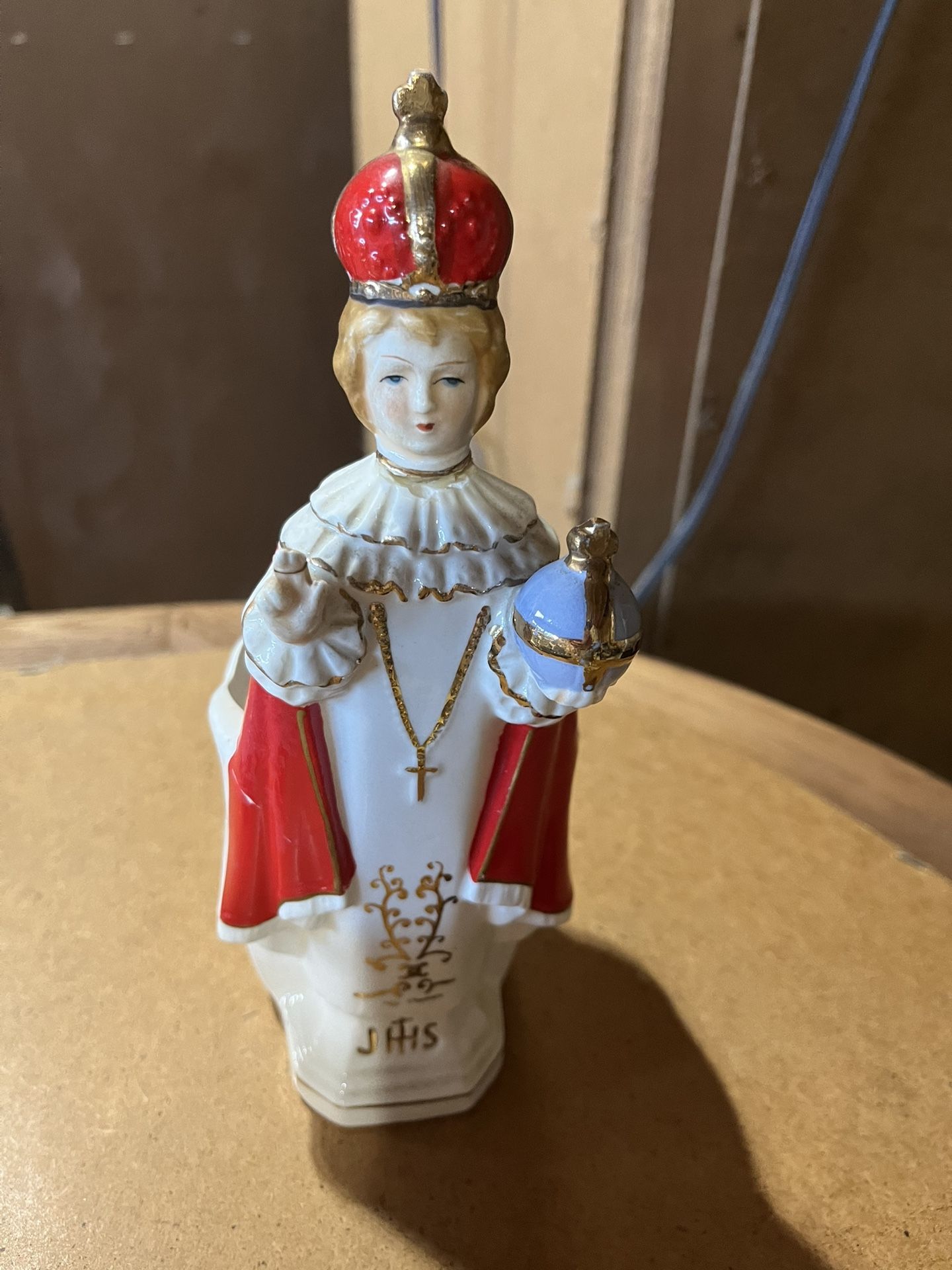 10” Artmark “Infant Jesus of Prague” Planter Catholic Statue