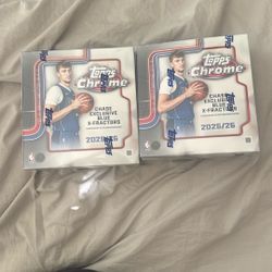 Topps Chrome Basketball Mega Box