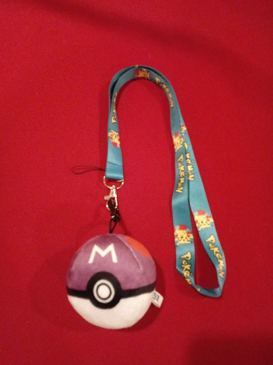 Pokemon Lynyrd with keychain plush ball.