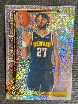 Jamal Murray Topps Chrome Speckle Refractor Card