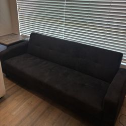 Black Futon Couch