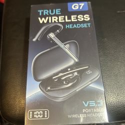 New True Wireless Headset G7