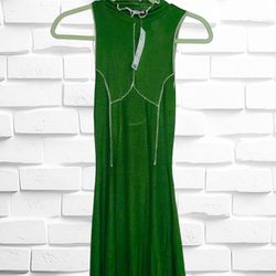 Urban Outfitters Women’s Size Small Deja Seamed Mini Dress • Raw Edge Sleeveless
