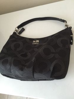 Authentic coach purse