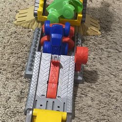 Monster, Jam, Monster Truck Set Track