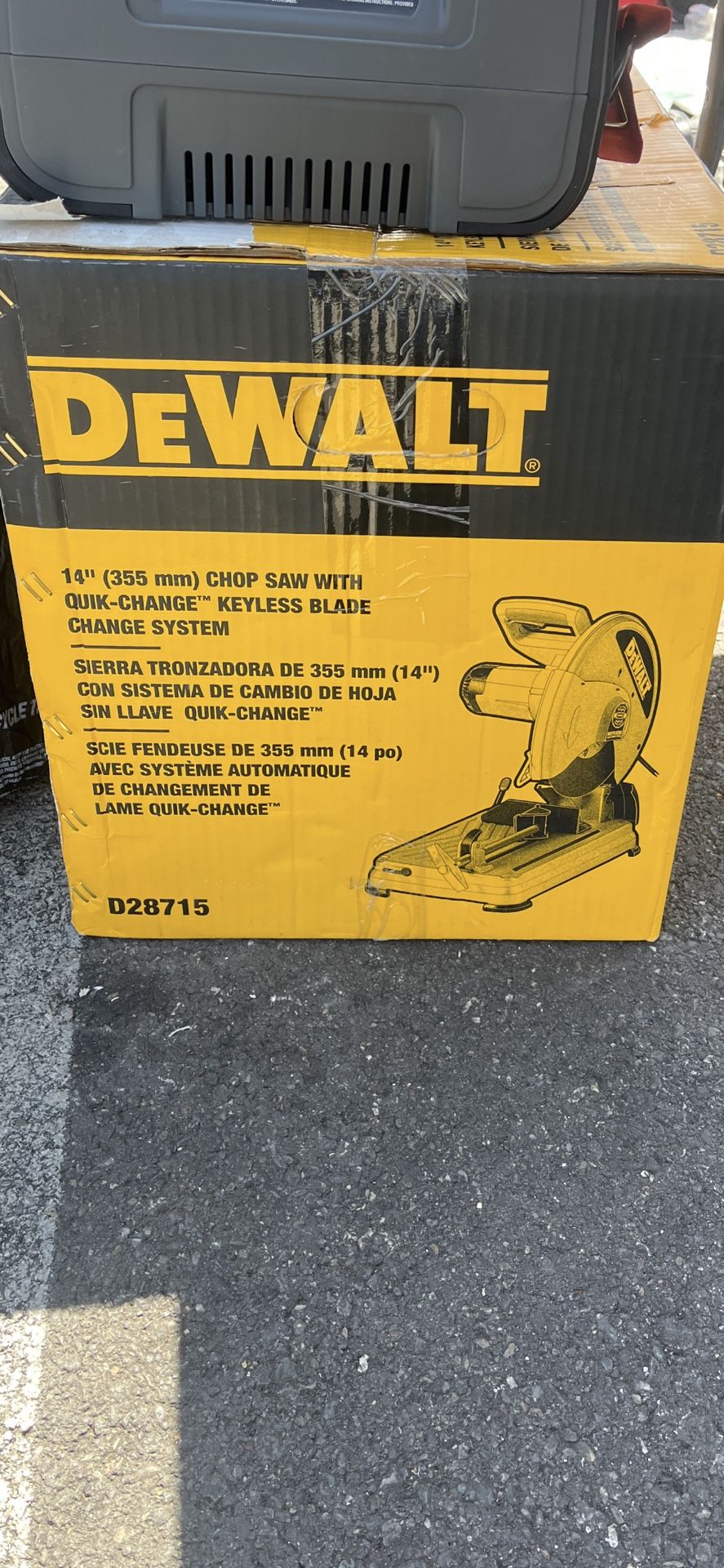 14" CHOP SAW Dewalt