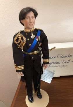 Prince Charles Bridegroom Doll