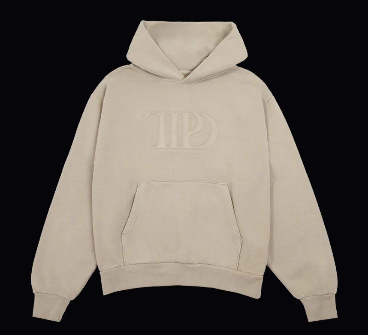 Taylor Swift The Tortured Poets Department Beige Hoodie Size M L And XL