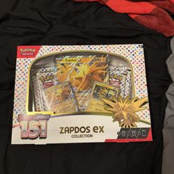 Pokemon TCG: Scarlet & Violet 151 Zapdos EX Collection Box - SEALED