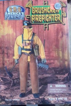 Ultimate Soldier: 12 inch: Brush Crew Fire Fighter : Action Figure