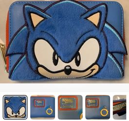 Sonic the Hedgehog Loungefly Zip Around Wallet
