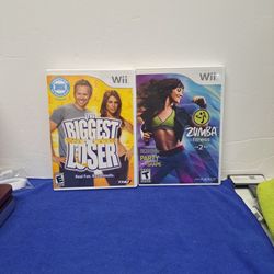 The Biggest Loser And Zumba Fitness 2 Bundle For Nintendo Wii