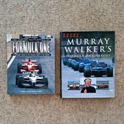 Two Formula 1 Books in Excellent Condition for $20 * Apopka Pick-Up *