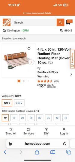 Sun Touch Heated Floors