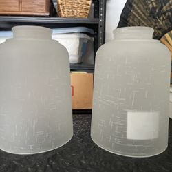 Frosted Glass Shades