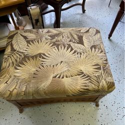 Rattan Ottoman