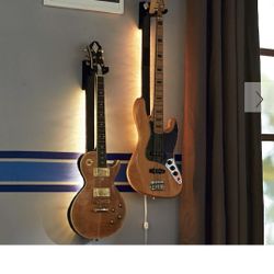 Backlit guitar Wall Mount