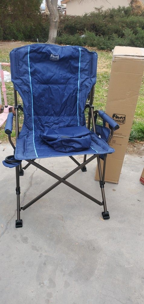 Timber Ridge Caravan Camping Chairs $50 TIMBER RIDGE XL FOLDABLE CHAIR