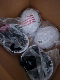 Construction hard hats