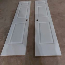 2 Slab Doors, Sold as Pair