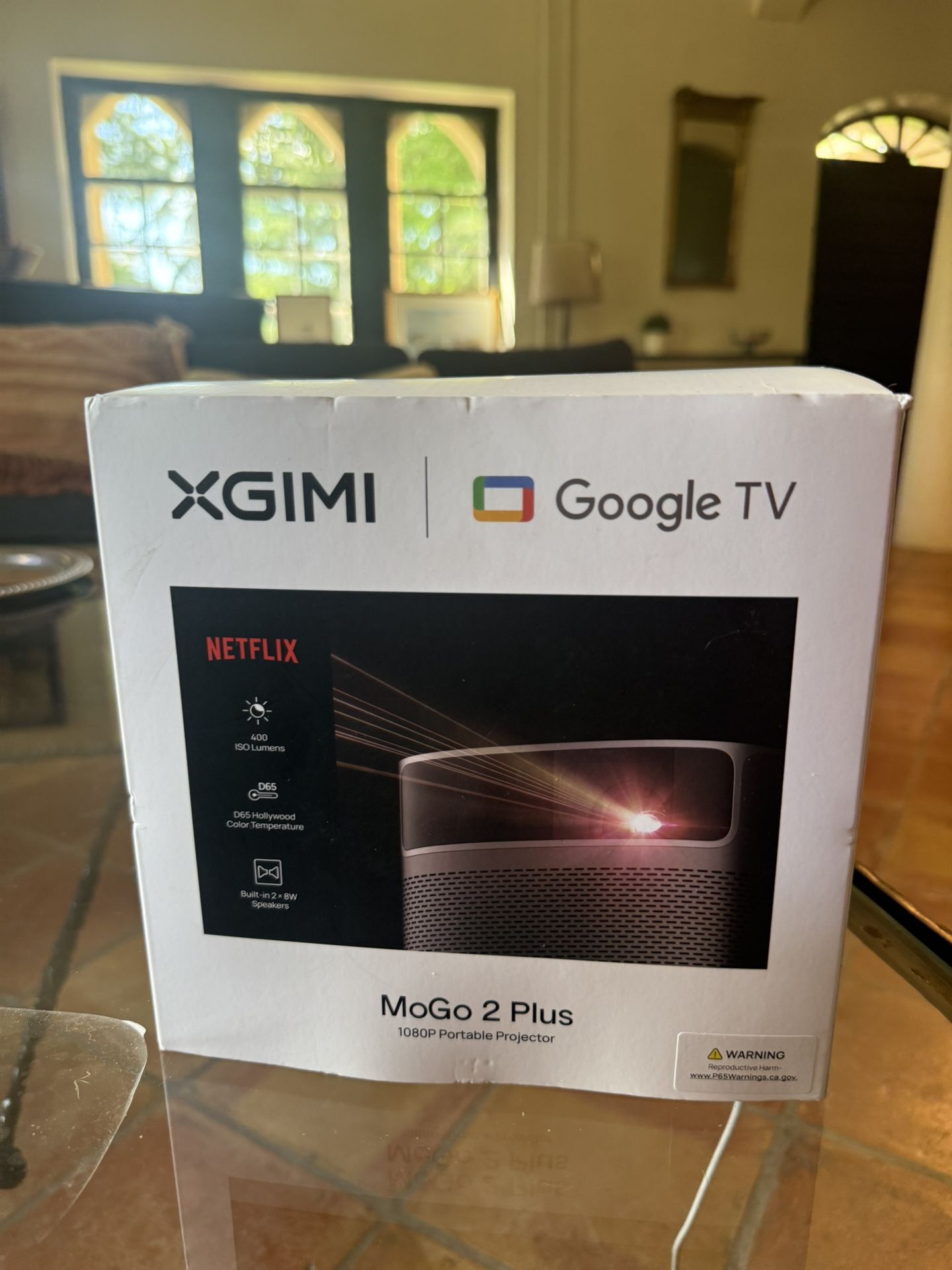 XGIMI MoGo2 Plus 1080p Smart Projector Google TV