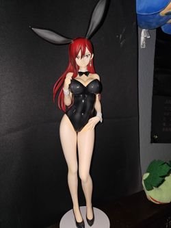 FREEing 1/4 scale Erza Scarlet bunny figure