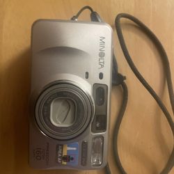 Minolta Freedom Zoom 160 Date 35 Mm Digital Camera Works Great!