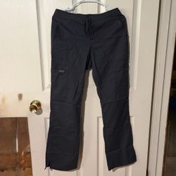 Pewter scrub pants