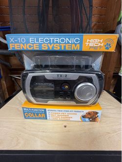 High Tech Pet products X-10,  pet boundary fence