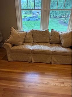 Sofa and matching chair