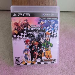 KINGDOM HEARTS HD 1.5 REMIX PS3 PlayStation 3 US EDITION BLACK LABEL Game w/case