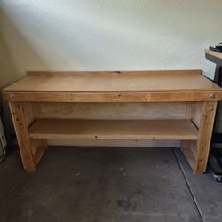 Heavy Duty Wood Work Station 
