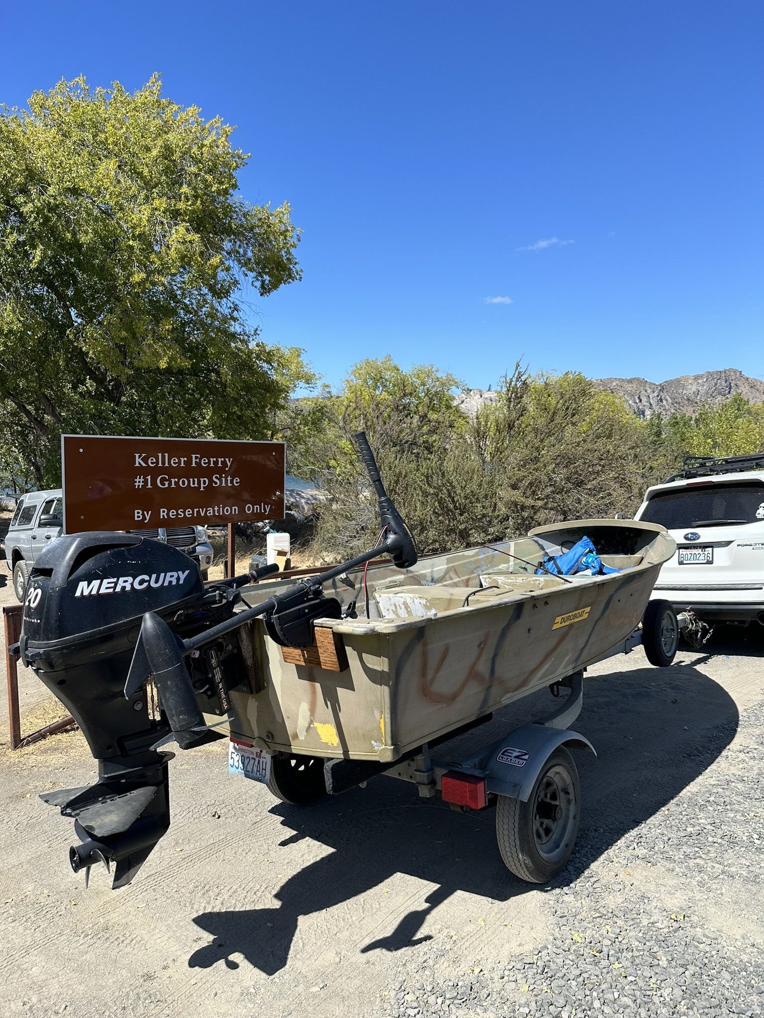 Boat, Motor And Trailer