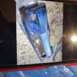 2014-15 Nissan Rogue Front Bumper Blue OEM Part