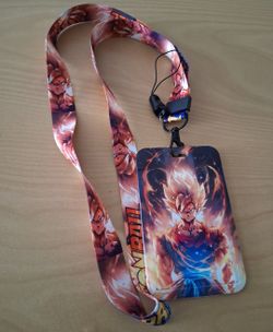 New Dragon Ball Z Landyard (45 CM Long) + ID badge ( 12 CM Long x 7 CM width)