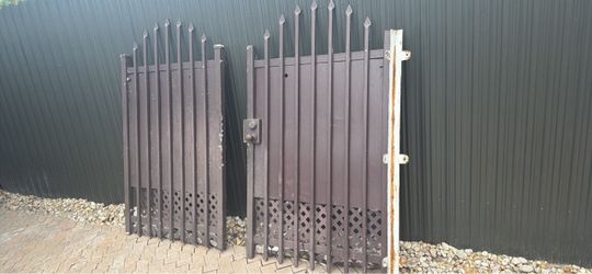 Wrought Iron Double Garden Gate