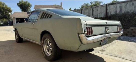 1965  Mustang fast back 2+2