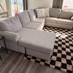 Living Spaces Sectional 