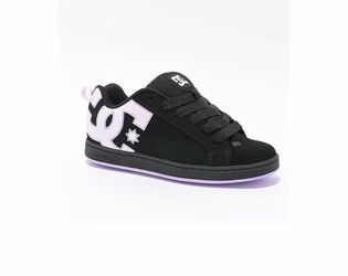 DC blk/lilac shoe