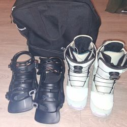 Burton's Snowboard Boots & Bindings (Women's 6)