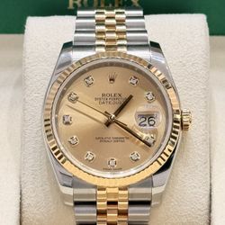 2010 Rolex Preowned 36mm DateJust 